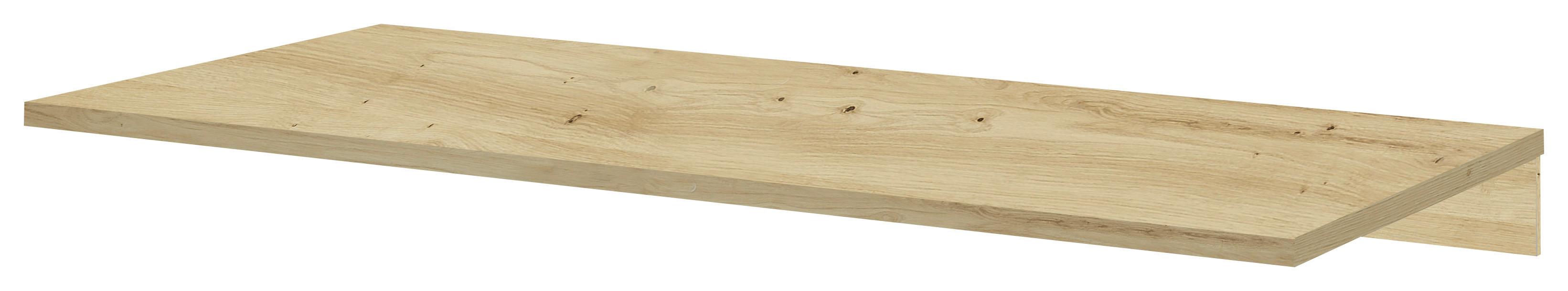 Schreibtischplatte Big Profi Office Eiche Artisan - Eiche Artisan, Modern, Holzwerkstoff (180/16/80cm) - Mömax