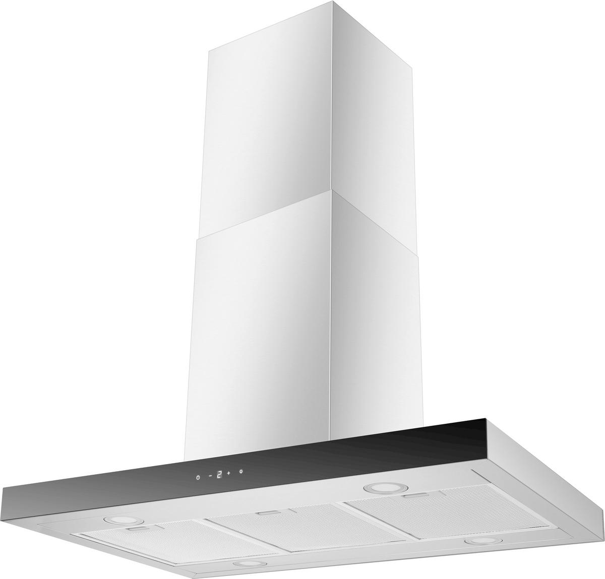Inselküche Premium Weiss m. Geräten B: ca. 310 cm - Weiß/Grau, Basics, Holzwerkstoff (310/160cm) - Respekta