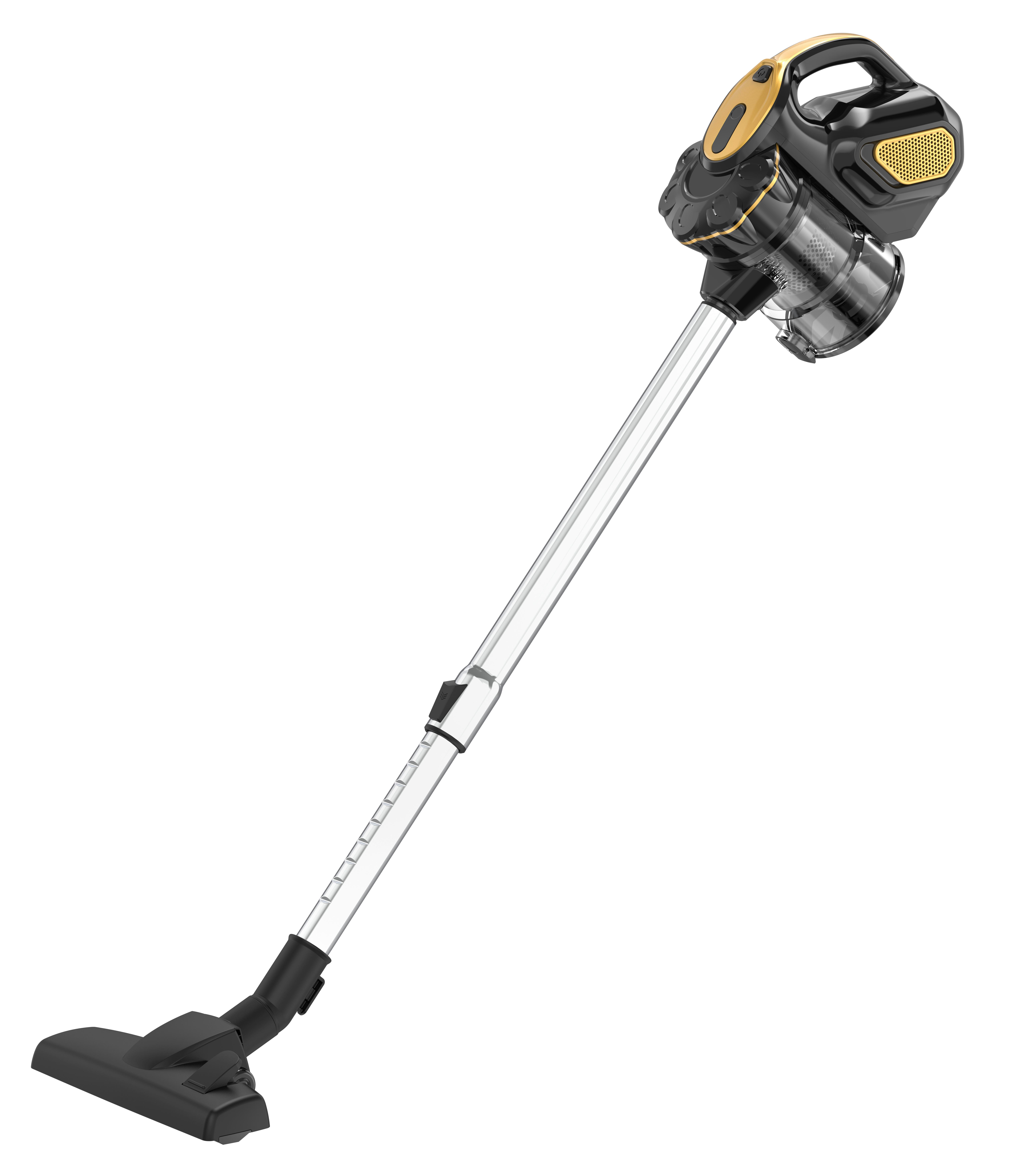 Handstaubsauger Celine max. 600 Watt - Silberfarben/Goldfarben, Kunststoff/Metall (27/22/120cm) - Insido