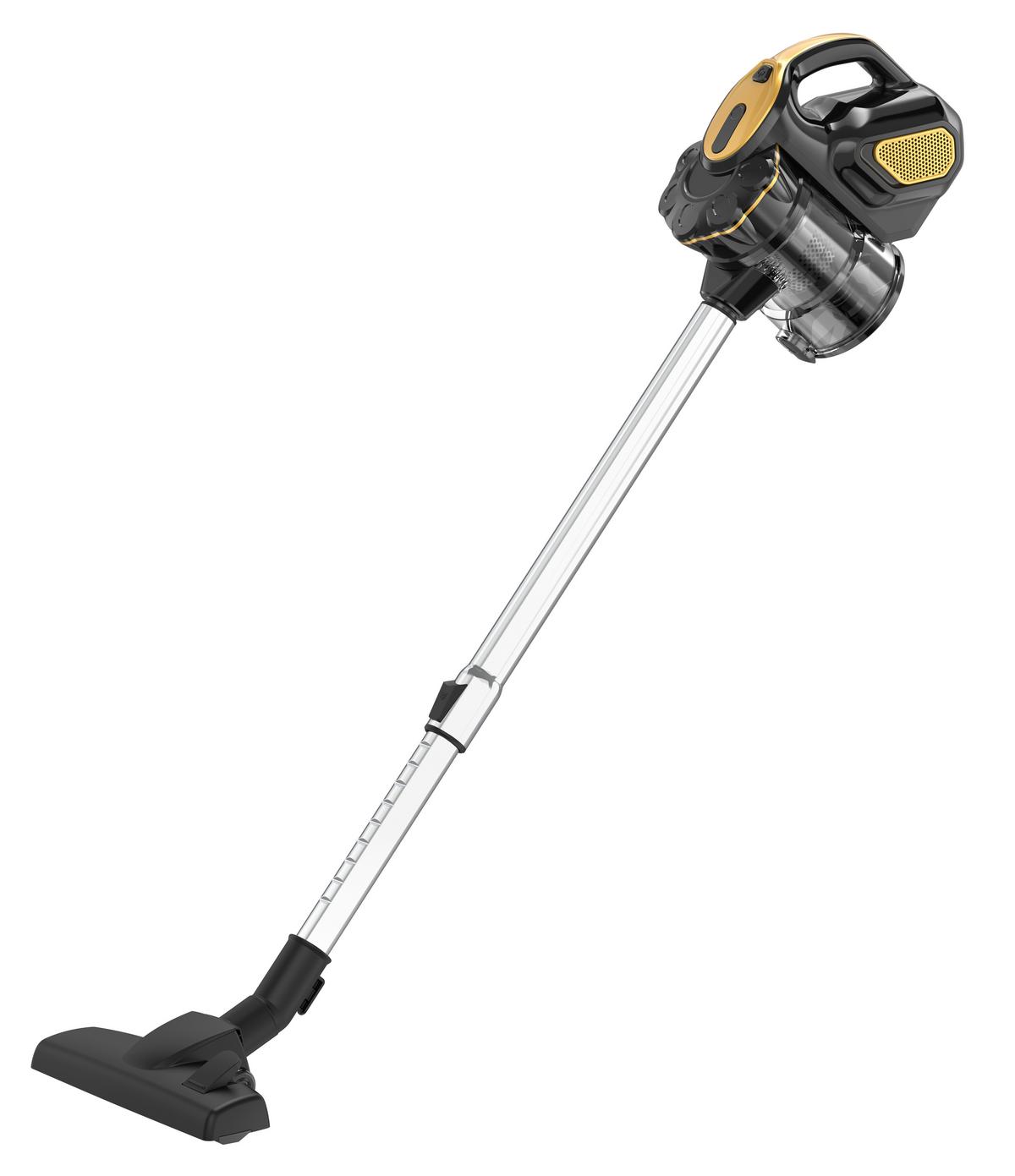 Kéziporszívó Celine - fekete/aranyszínű, műanyag/fém (27/22/120cm) - Insido