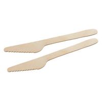 Einwegmesser FSC2 Birkefarben - Birkefarben, Holz (16cm) - Fackelmann