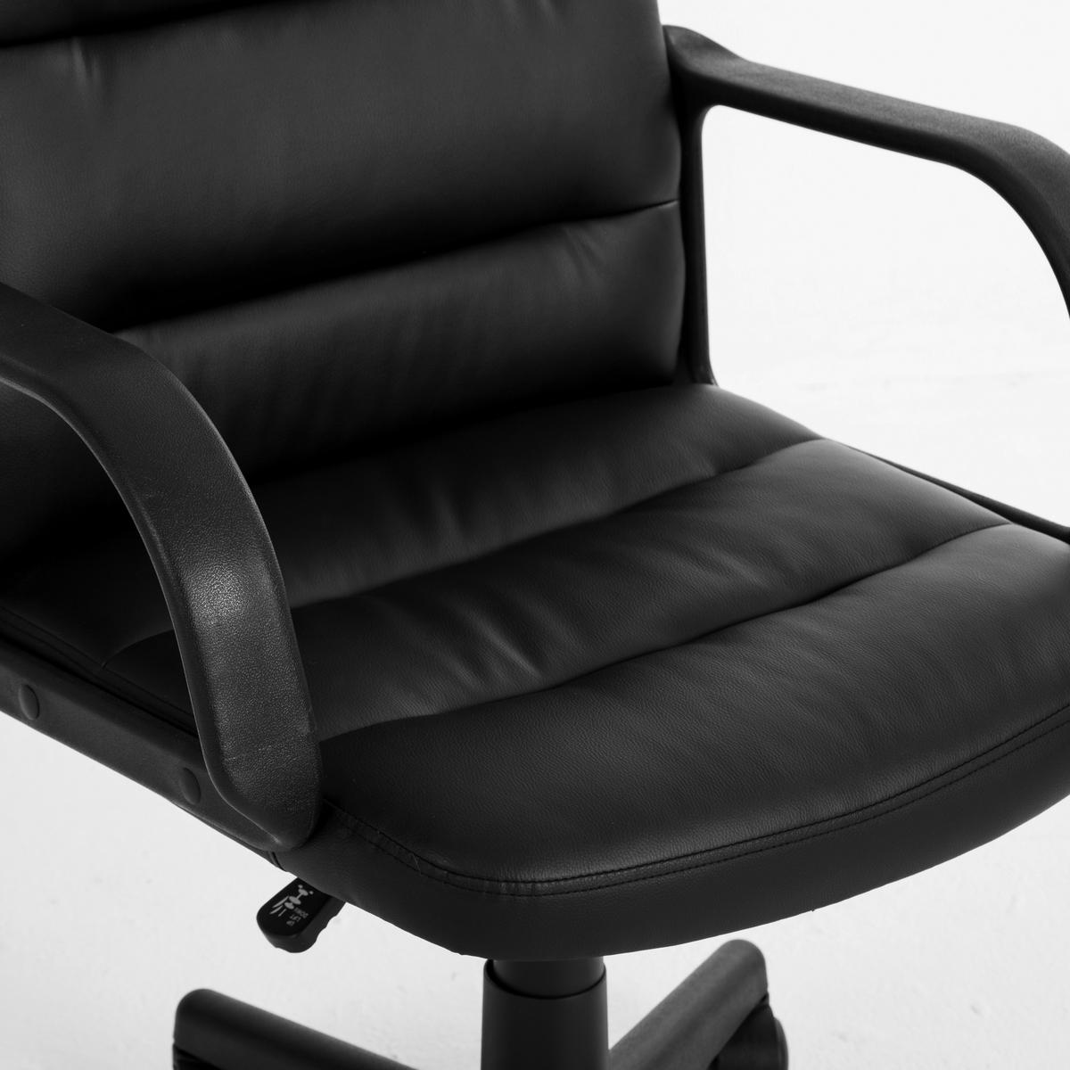 Scaun rotativ NOBI 3 - argintiu/negru, Modern, plastic/textil (63/99/59cm) - Best Price