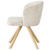 STOL FRIDA - beige/ekfärgad, Modern, metall/trä (57/76/57cm) - Mömax