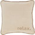 Zierkissen Relax, ca. 50x50cm - Taupe/Beige, KONVENTIONELL, Textil (50/50cm) - PREMIUM LIVING