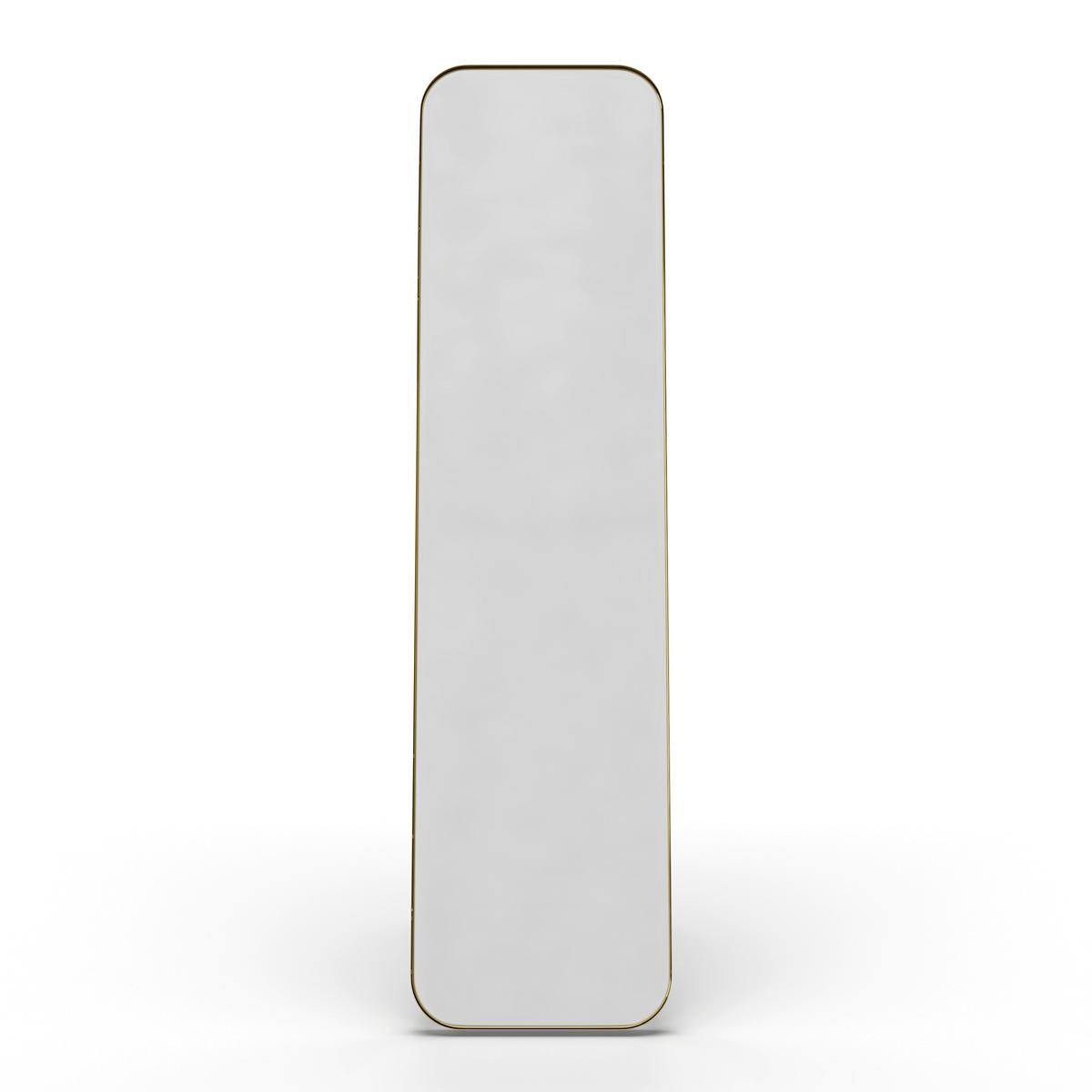 Spiegel Liv Gold ca. 41x154x68,5 cm - Goldfarben, MODERN, Glas/Metall (41/154/68,5cm) - Bessagi Home