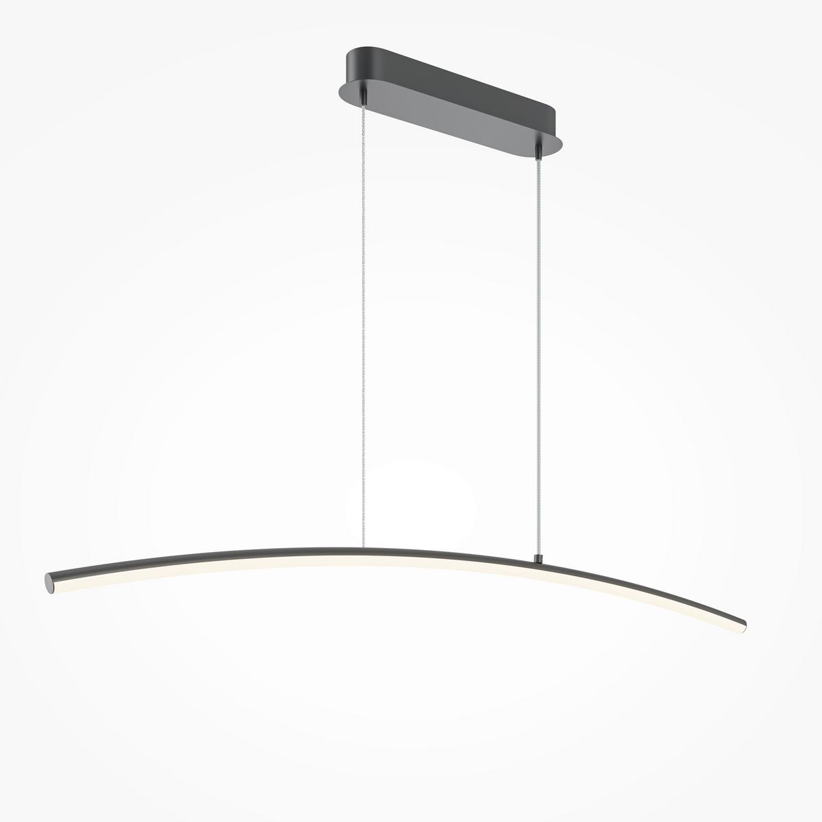 Pendelleuchte Mod243pl-L18bk - Schwarz, Design, Metall (98/305.7/7cm) - MAYTONI