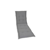 Liegenauflage Hellgrau ca. 60x7x190cm - Grau, Basics, Textil (60/7/190cm)