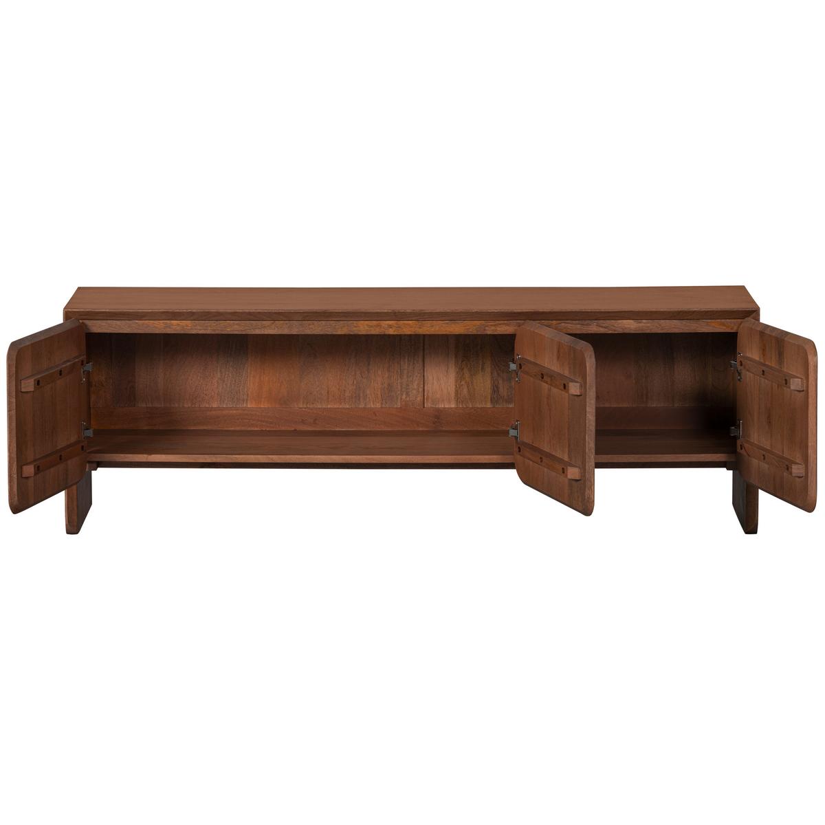 Lowboard Jerre Naturfarben B: 150cm - Naturfarben, Design, Holz (150/50/40cm) - Livetastic