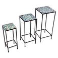 Masă Pentru Flori Zoey - Multicolor/Negru, Modern, Metal/Ceramică (30/70/30/26/61/26/20/51/20cm) Masă Pentru Flori Zoey - Multicolor/Negru, Modern, Metal/Ceramică (30/70/30/26/61/26/20/51/20cm)
