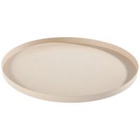 MISA DEKORACYJNA CH-32128-40 BEIGE - beżowy, Basics, metal (40/2,8cm) - Ambia Home