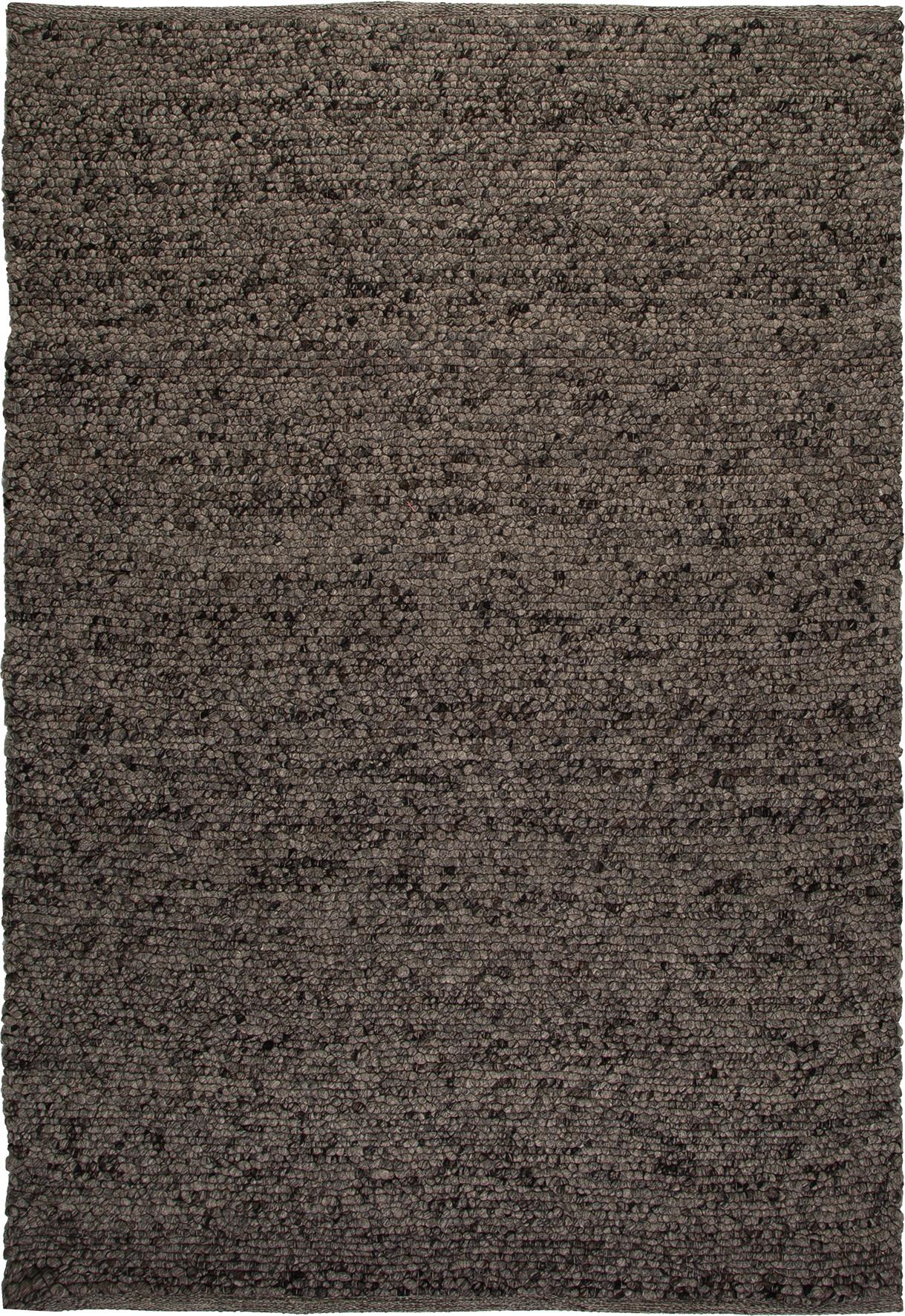 HANDWEBTEPPICH MY STELLAN - Graphitfarben, Konventionell, Textil (80/150cm) - Linea Natura