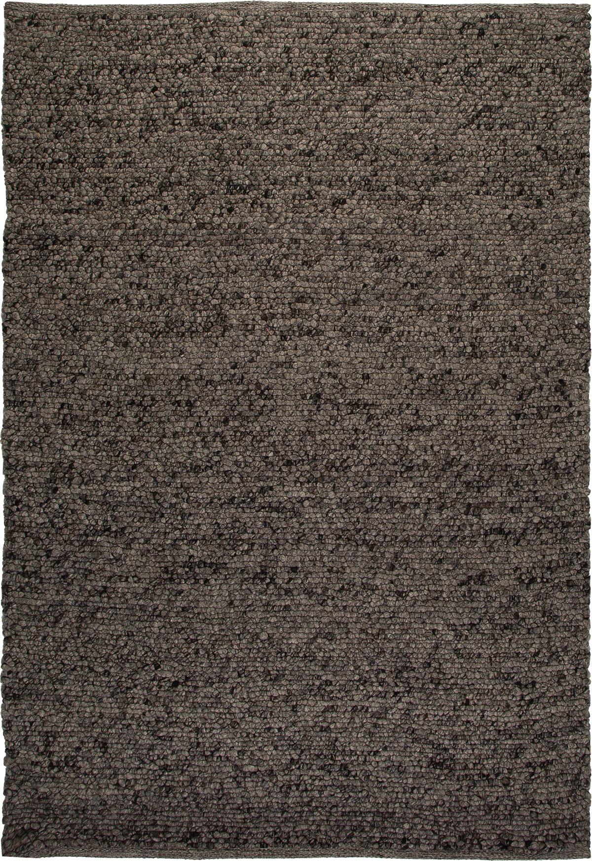 HANDWEBTEPPICH MY STELLAN - Graphitfarben, Konventionell, Textil (80/150cm) - Linea Natura