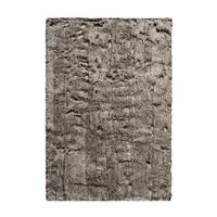 Fellteppich Tender - Braun/Olivgrün, Design, Textil (160/230cm) - Kayoom