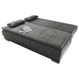 Sofa mit Schlaffunktion in Grau 'Luigi LUX.3DL' - Silberfarben/Grau, MODERN, Holzwerkstoff/Kunststoff (208/93/105cm) - Livetastic Sofa mit Schlaffunktion in Grau 'Luigi LUX.3DL' - Silberfarben/Grau, MODERN, Holzwerkstoff/Kunststoff (208/93/105cm) - Livetastic