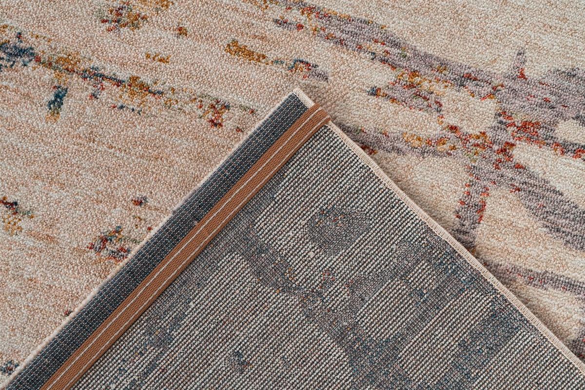 FLACHWEBETEPPICH JAKA 325 CREME / MULTI - Multicolor/Creme, Konventionell, Textil (80/150cm) - Kayoom