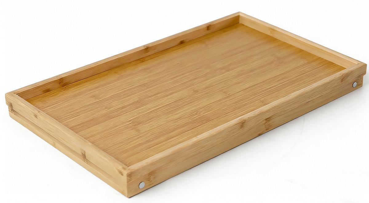 Poslužavnik Za Serviranje Bambus - prirodne boje, Konvencionalno, prirodni materijali (50/30/24cm) - Mömax