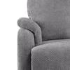 RELAXFÅTÖLJ JOHNSY - svart/antracit, Modern, metall/textil (75/106/91cm) - Mömax