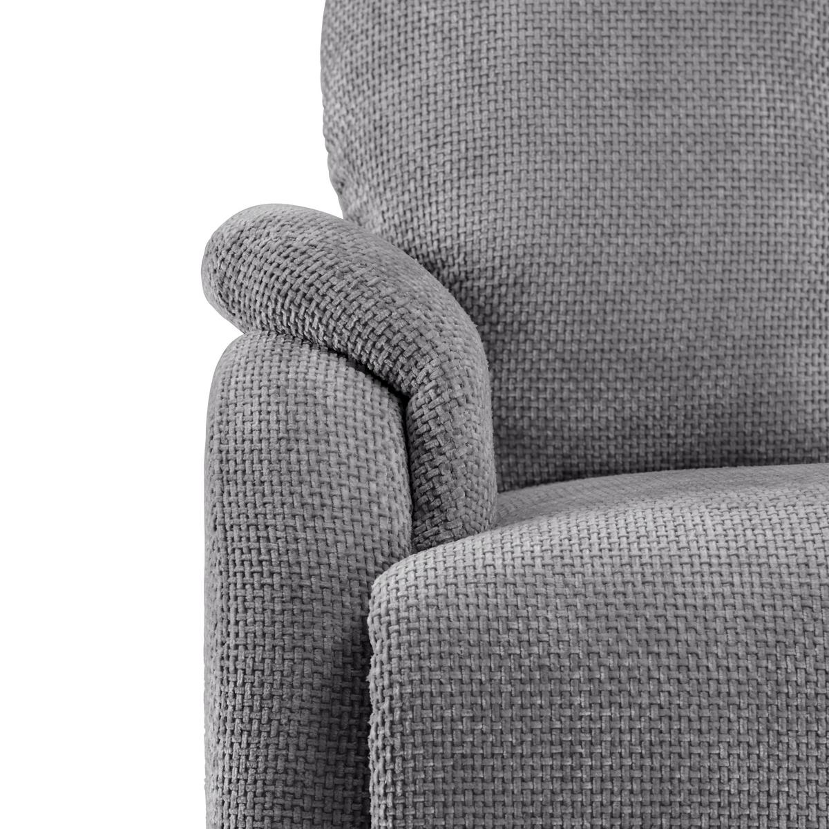 Relaxsessel Johnsy Anthrazit - Anthrazit/Schwarz, MODERN, Textil/Metall (75/106/91cm) - Mömax