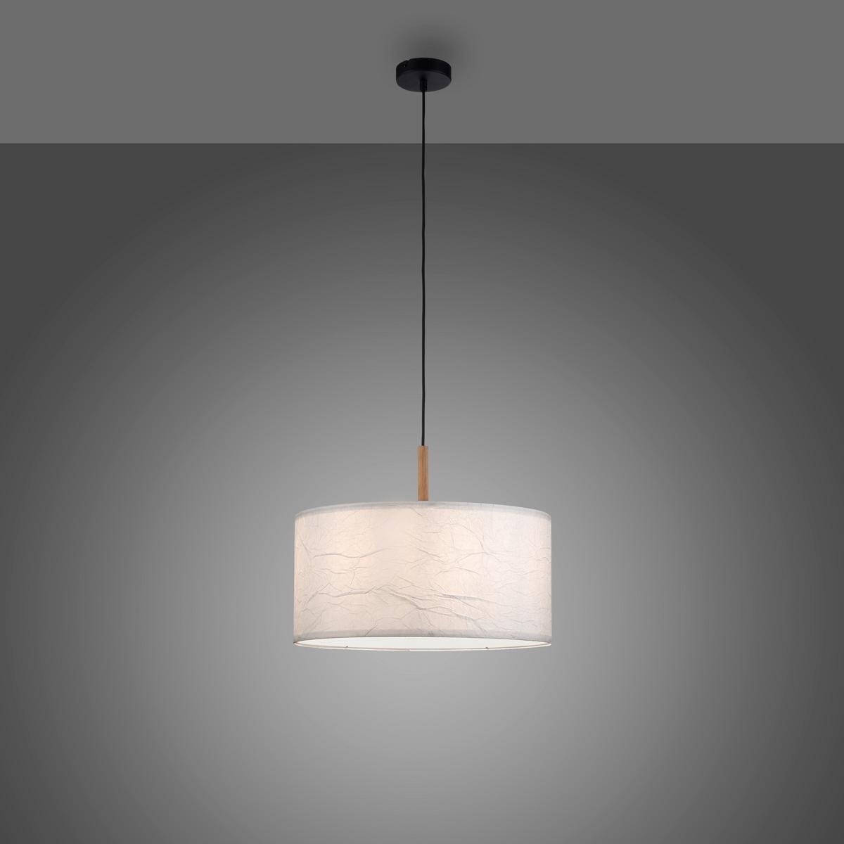 LAMPA WISZĄCA 14181-16 GREEN SOFIE - biały, Natur, tworzywo sztuczne/papier (44/44/140cm)