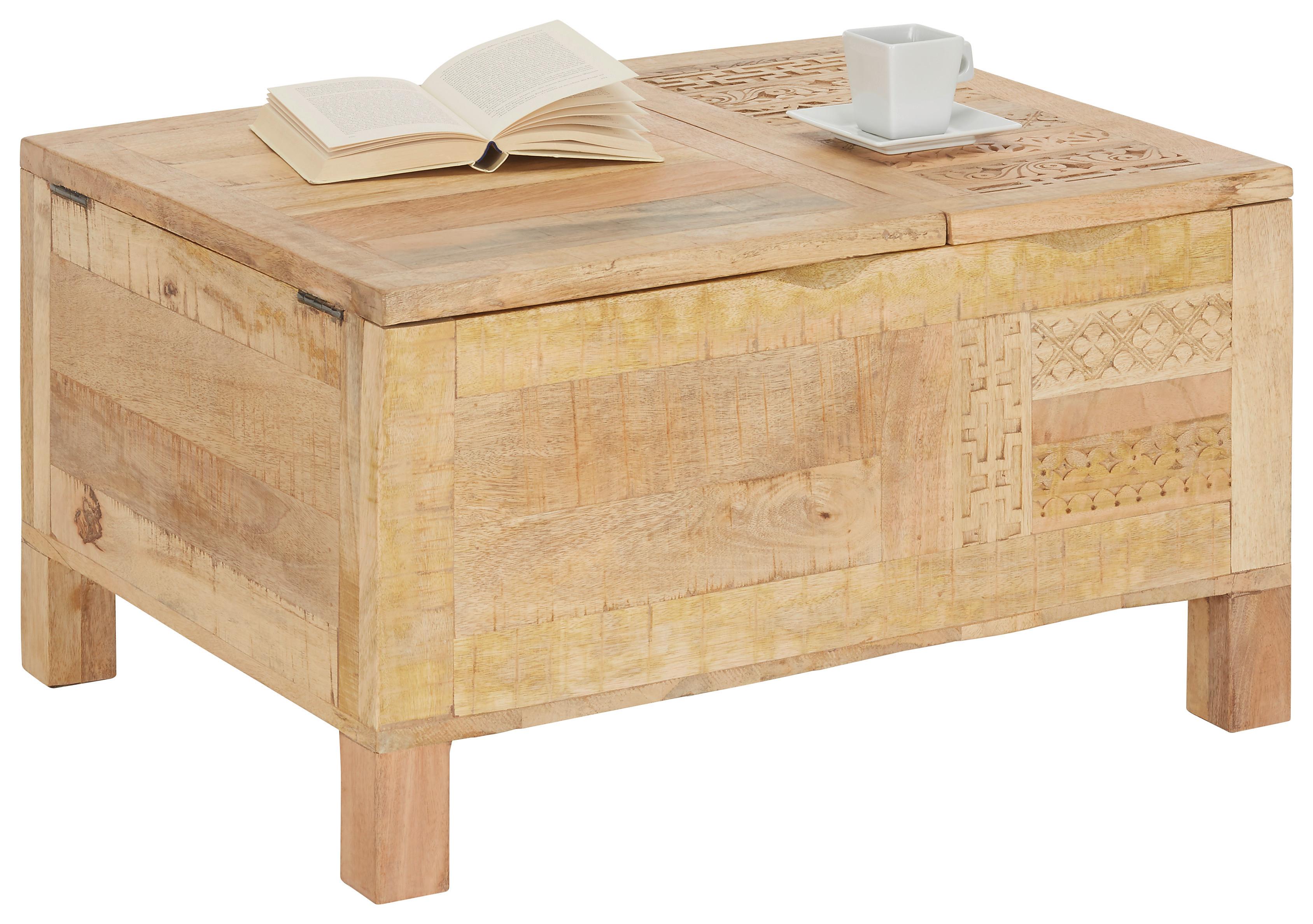 Couchtisch Carl Naturfarben - Naturfarben, LIFESTYLE, Holz (75/60/45cm) - Zandiara