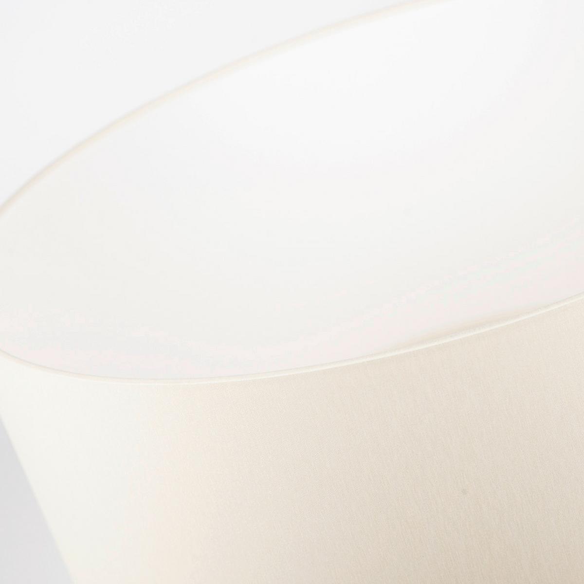 Leuchtenschirm Chints Creme - Creme, Basics, Textil/Metall (50/50/25cm)
