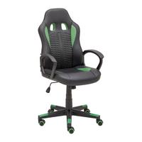 Drehstuhl Lia Schwarz/Grün - Schwarz/Grün, MODERN, Kunststoff/Textil (56/104-113/64cm) - Based