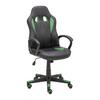 SNURRSTOL LIA -BASED- - grön/svart, Modern, textil/plast (56/104-113/64cm) - Based