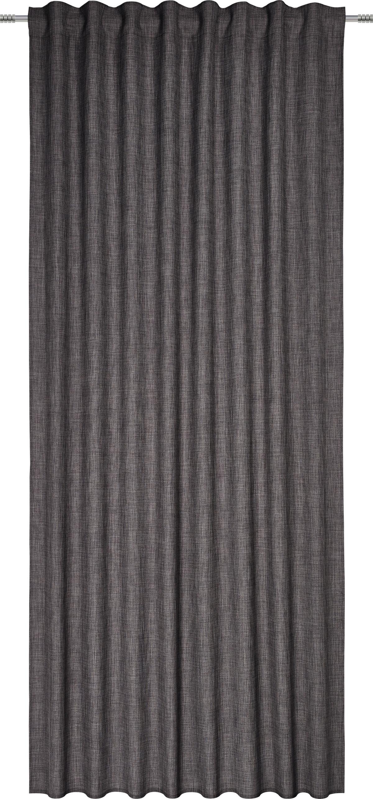 Perdea prefabricată Leo - gri, textil (135/255cm) - Premium Living