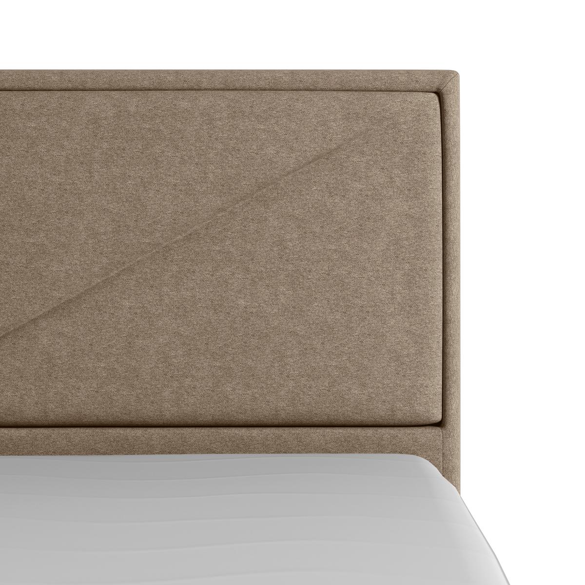 Boxspringbett Lima ca. 180x200 cm Beige - Beige/Schwarz, MODERN, Holz/Kunststoff (180/200cm) - MID.YOU