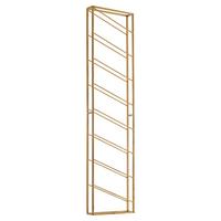 Stojalo Za Vino Wohnling - zlate barve, Design, kovina (36/150/8cm) - MID.YOU