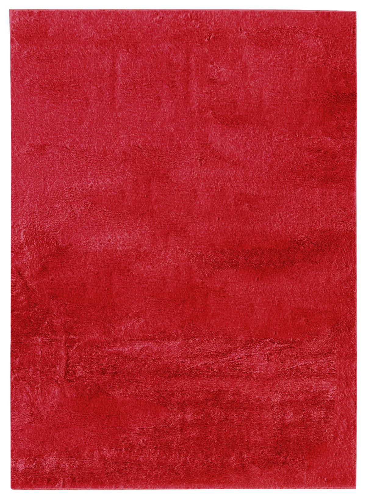 Umetno Krzno Caroline 3 - rdeča, Konvencionalno, tekstil (160/220cm) - Mömax