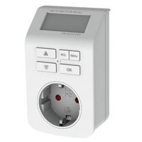 Időkapcsoló 0743h - fehér, műanyag