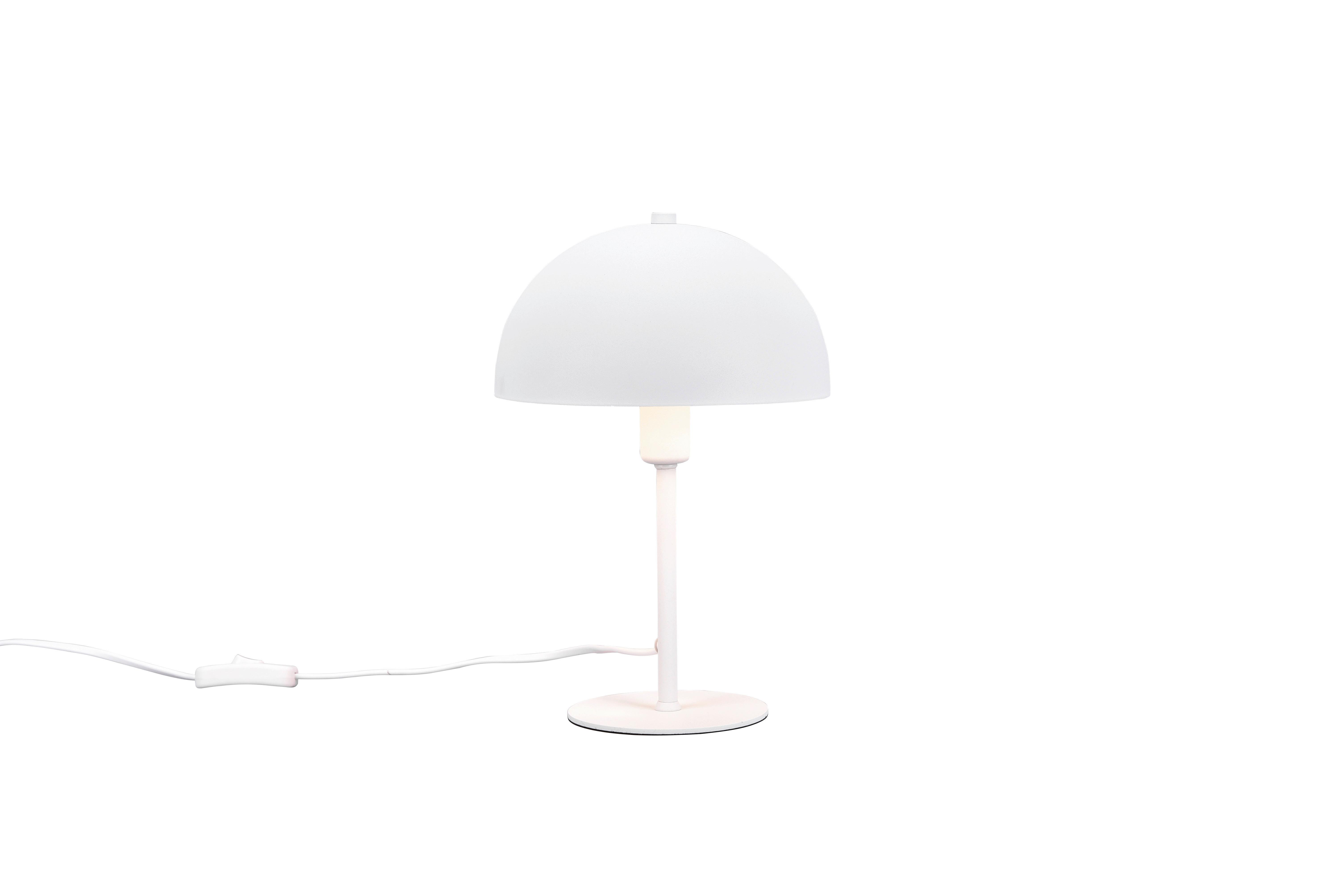 Tischleuchte Nola Weiß max. 28 Watt - Weiß, Basics, Metall (20/30,5cm) - Trio Leuchten