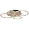 LED-TAKLAMPA NEU - champagne, Modern, metall/plast (72/62/6cm)