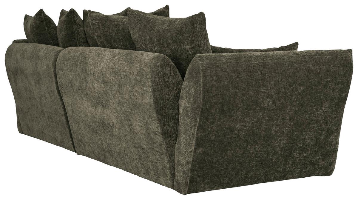 Kutna Garnitura Cammellio - zelena/crna, Moderno, tekstil (296/189cm) - Mömax