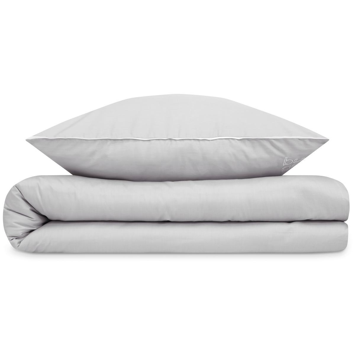 POŚCIEL 5083-810 BUGATTI - kolor srebrny, Basics, tkanina (155/220cm) - Bugatti