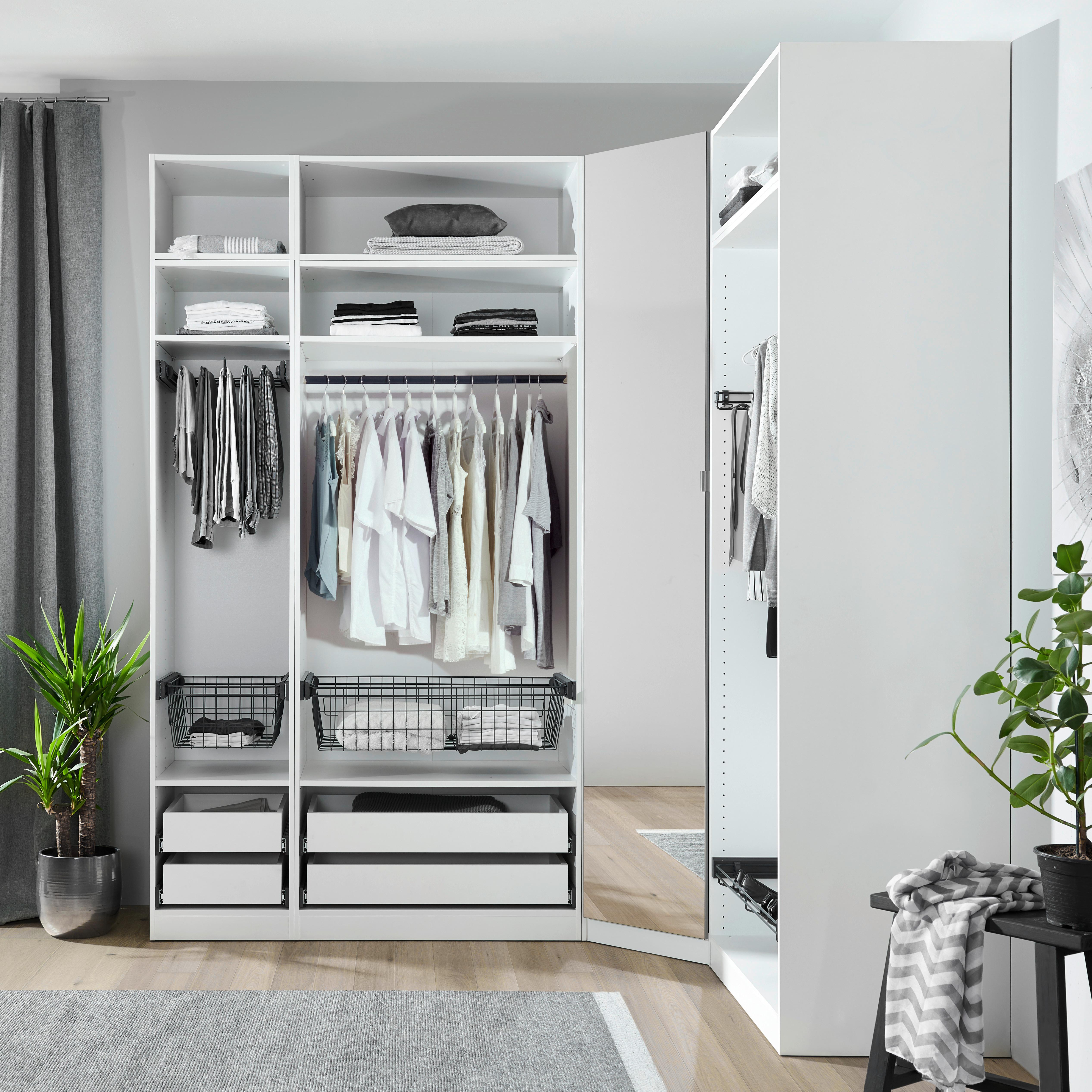 Einlegebodenset "UNIT" in Weiss - Weiss, Modern, Holzwerkstoff (44,5/1,8/54,4cm) - Based