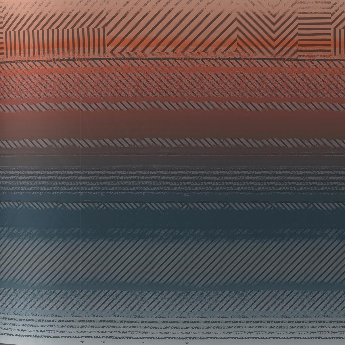 Bettwäsche Bruno XL ca. 155x200cm - Blau/Petrol, MODERN, Textil (155/220cm) - Premium Living