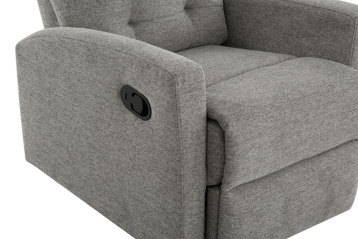 Relaks Fotelja Valencia - taupe, Moderno, drvo/metal (75/103/93cm) - Mömax