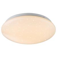 Led-deckenleuchte Dalia Max. 11 Watt - Weiss, Konventionell, Kunststoff/Metall (26/8cm) - Based