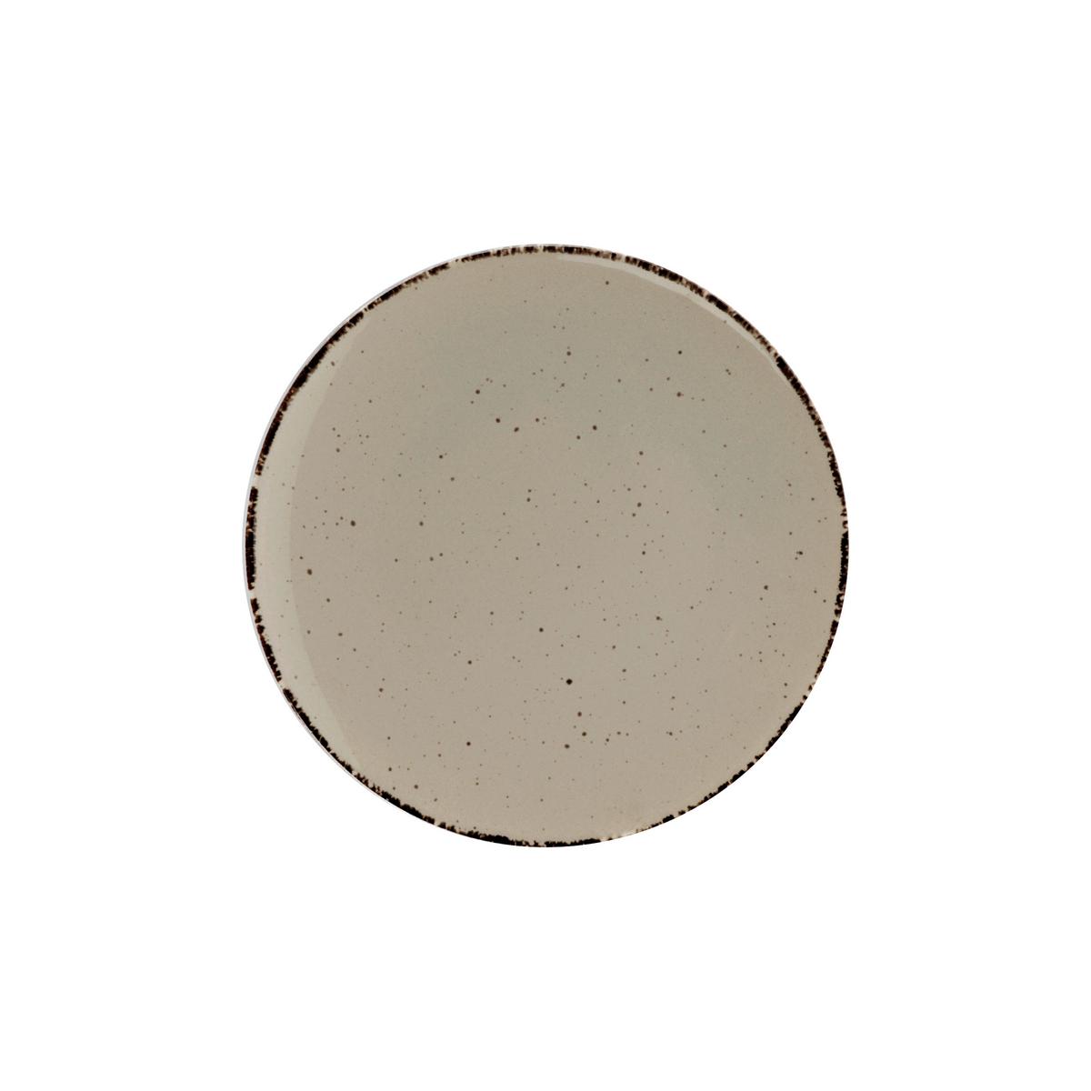 TALERZ DESEROWY URBAN LIFE - taupe, Lifestyle, ceramika (21,5cm) - Landscape