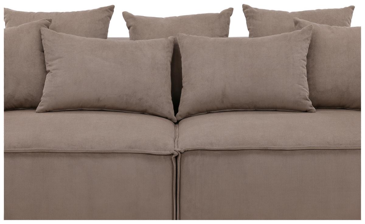 2-SITZER-SOFA GILLHOLMEN - Braun, Design, Holz/Kunststoff (232/80/116cm) - Livetastic