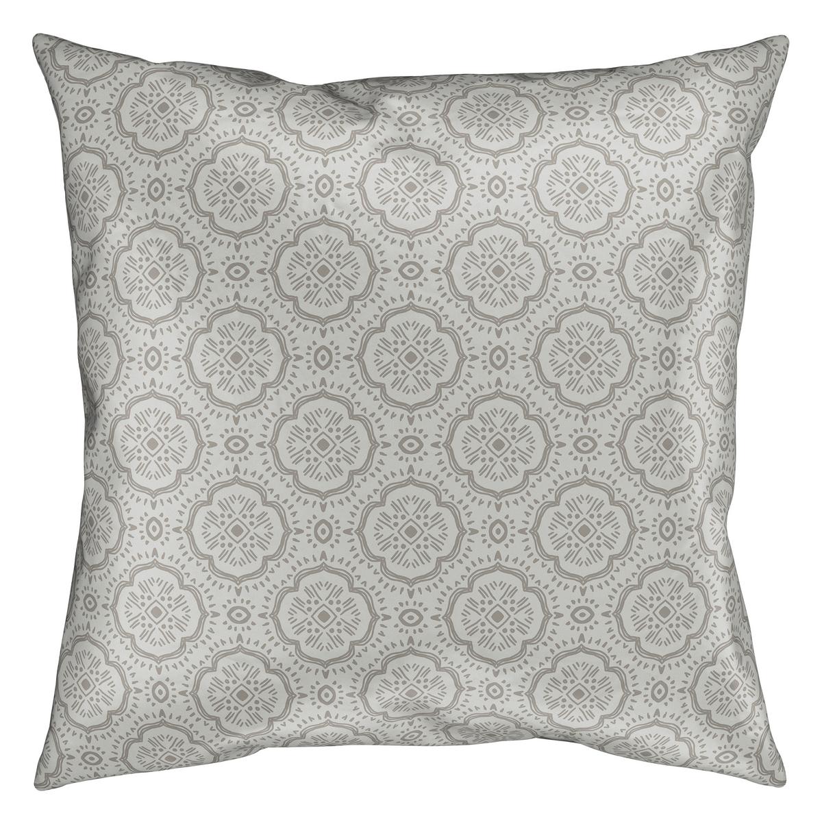 Bettwäsche Ethno Hellgrau ca. 135x200cm - Hellgrau, LIFESTYLE, Textil (135/200cm) - Mömax