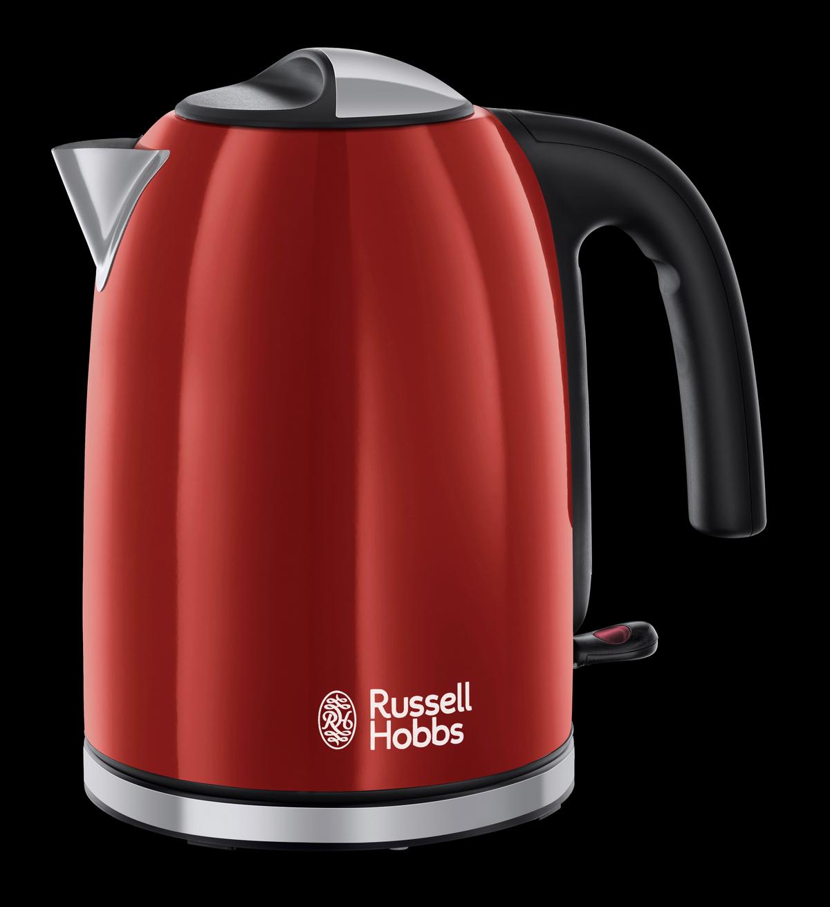 Vízforraló Russell Hobbs Colours Plus+ - piros, Modern, műanyag - Russell Hobbs