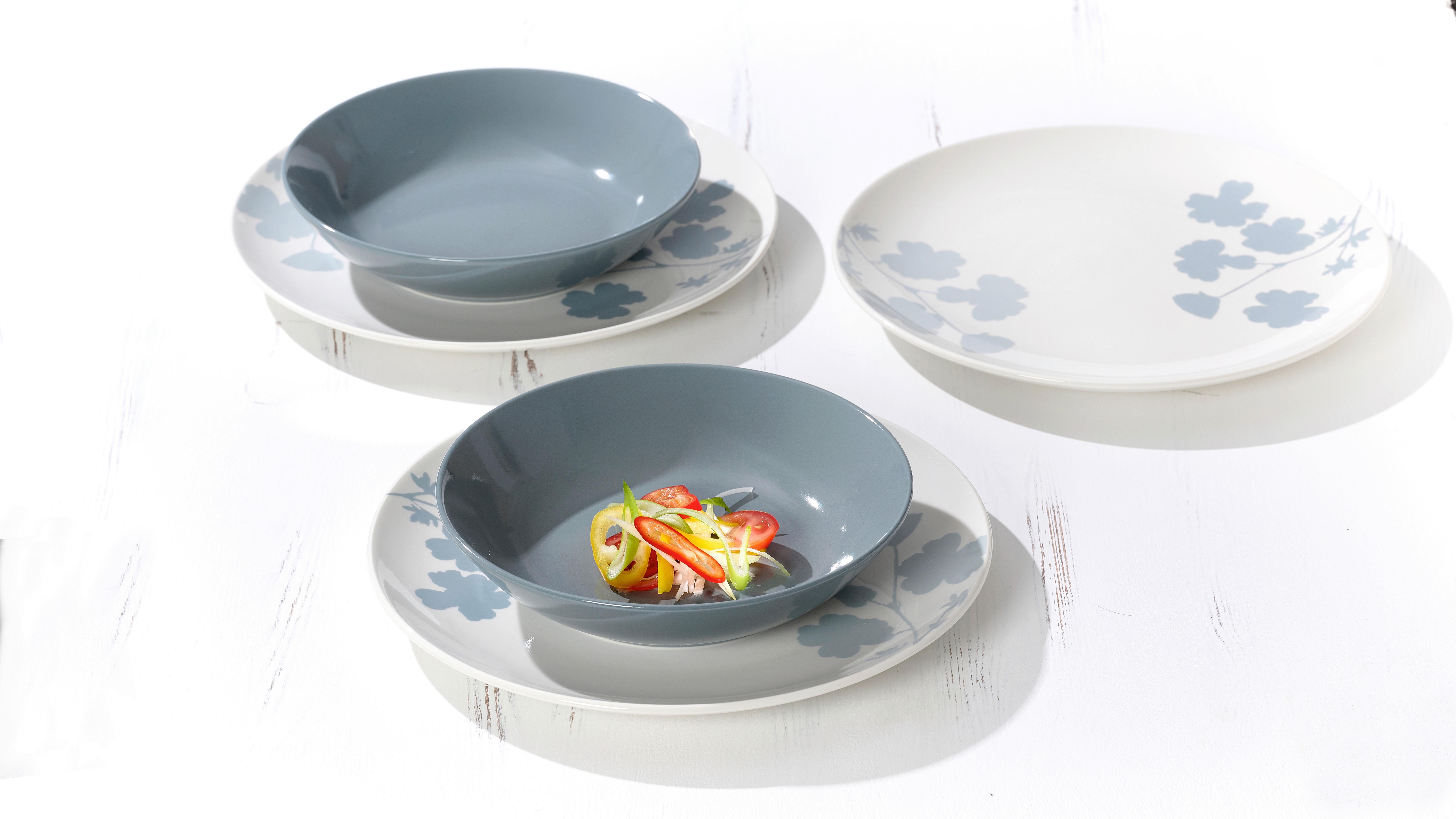 ZASTAWA STOŁOWA 427622 - biały/szary, Konventionell, ceramika (30/22/30cm) - Ritzenhoff Breker