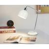 BORDSLAMPA ILKA - vit/kromfärg, Modern, metall/plast (27/12/35cm) - Mömax