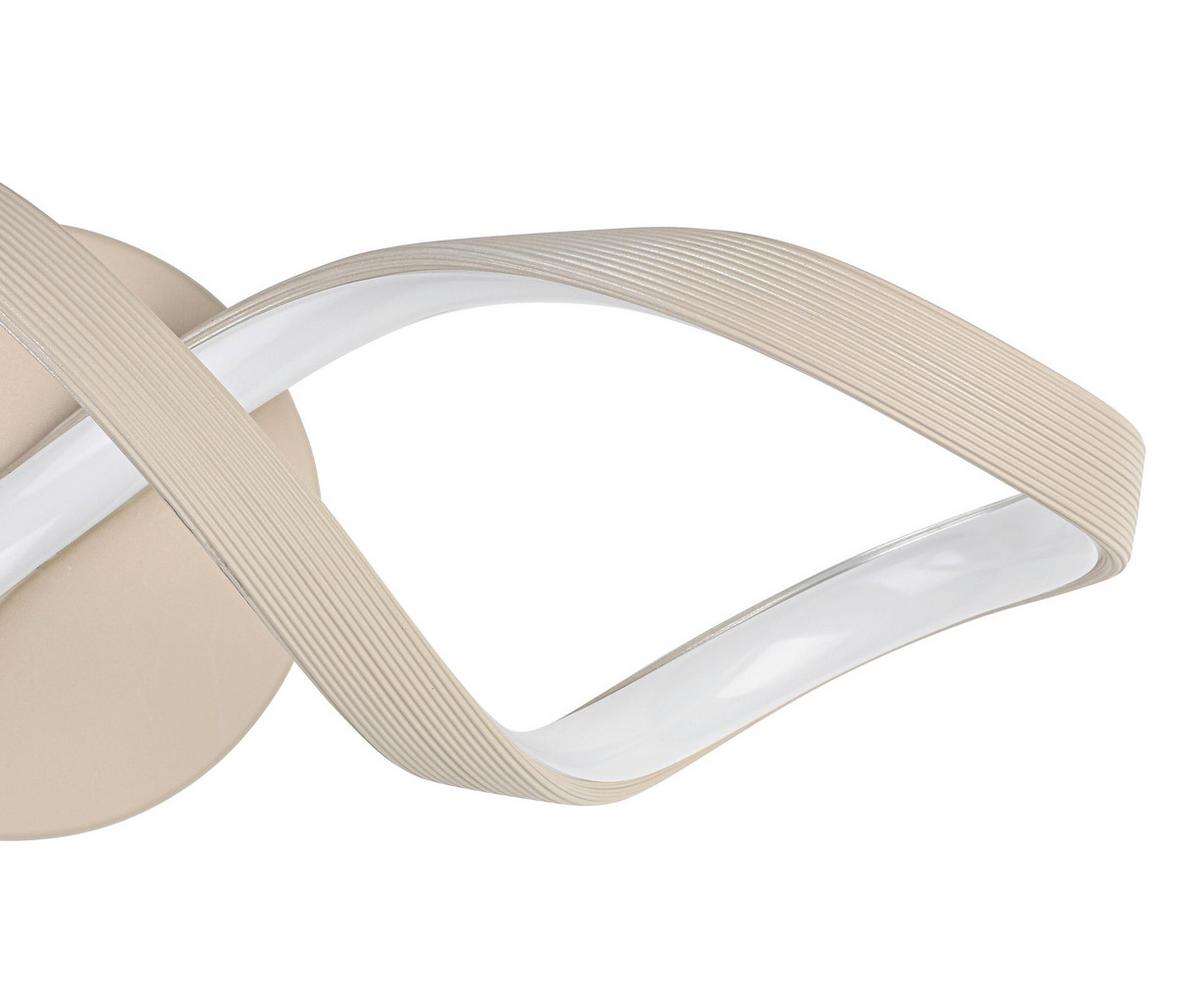 LAMPA SUFITOWA BEATRIX - kolor piaskowy, Trend, tworzywo sztuczne/metal (40/14/12cm) - Collet's Monde