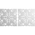 Stenska Dekoracija Krishna - bela, Romantika, leseni material (50/50cm) - Mömax modern living