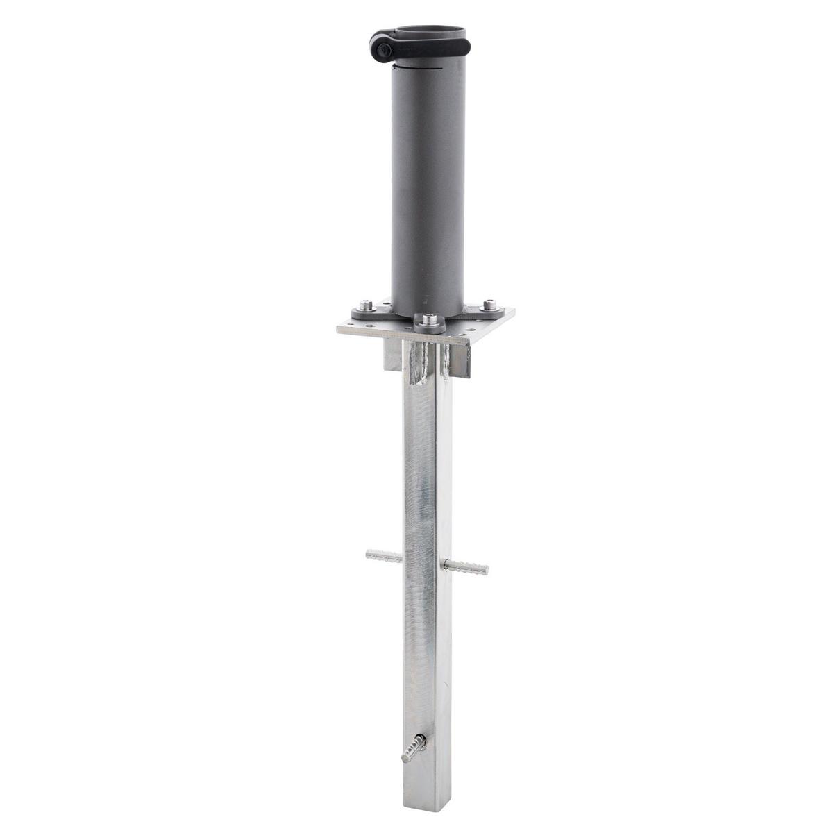Sonnenschirmständer Universal ca. 13,5x50x13,5 cm - Silberfarben, Basics, Metall (13,5/50/13,5cm) - KNIRPS