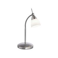 LED-Tischleuchte Pino Dimmbar max. 2,6 Watt - Edelstahlfarben, Basics, Glas/Metall (30/29.5/45cm) - Paul Neuhaus
